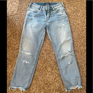 Women’s Cropped Silver Jeans